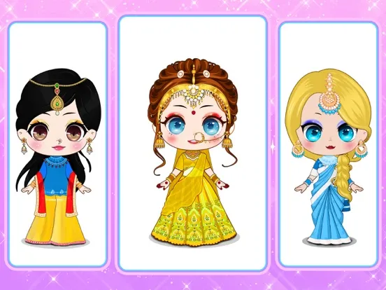 Capturas de pantalla de Wedding Dress up Doll Maker iPad 