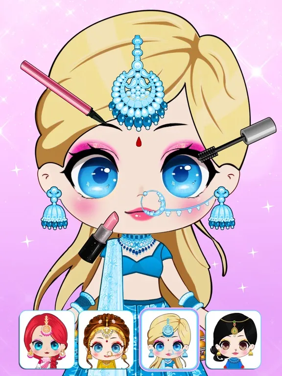 Capturas de pantalla de Wedding Dress up Doll Maker iPad 