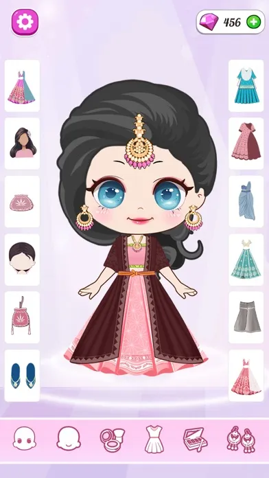 Capturas de pantalla de Wedding Dress up Doll Maker