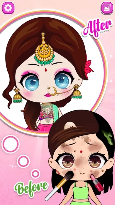 Capturas de pantalla de Wedding Dress up Doll Maker