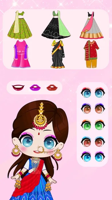 Capturas de pantalla de Wedding Dress up Doll Maker