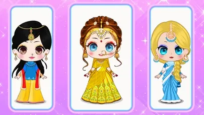 Capturas de pantalla de Wedding Dress up Doll Maker