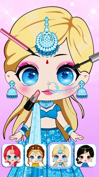 Capturas de pantalla de Wedding Dress up Doll Maker