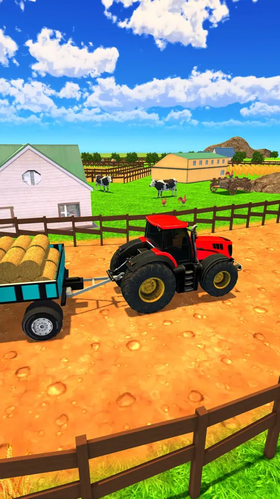 ภาพหน้าจอของ Farming Master 3D Tractor Game