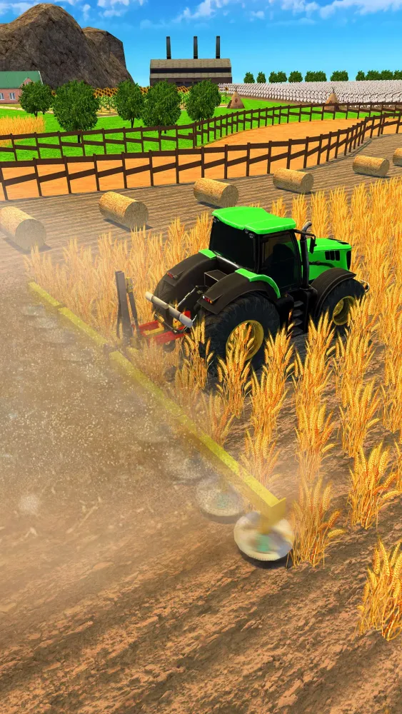 ภาพหน้าจอของ Farming Master 3D Tractor Game
