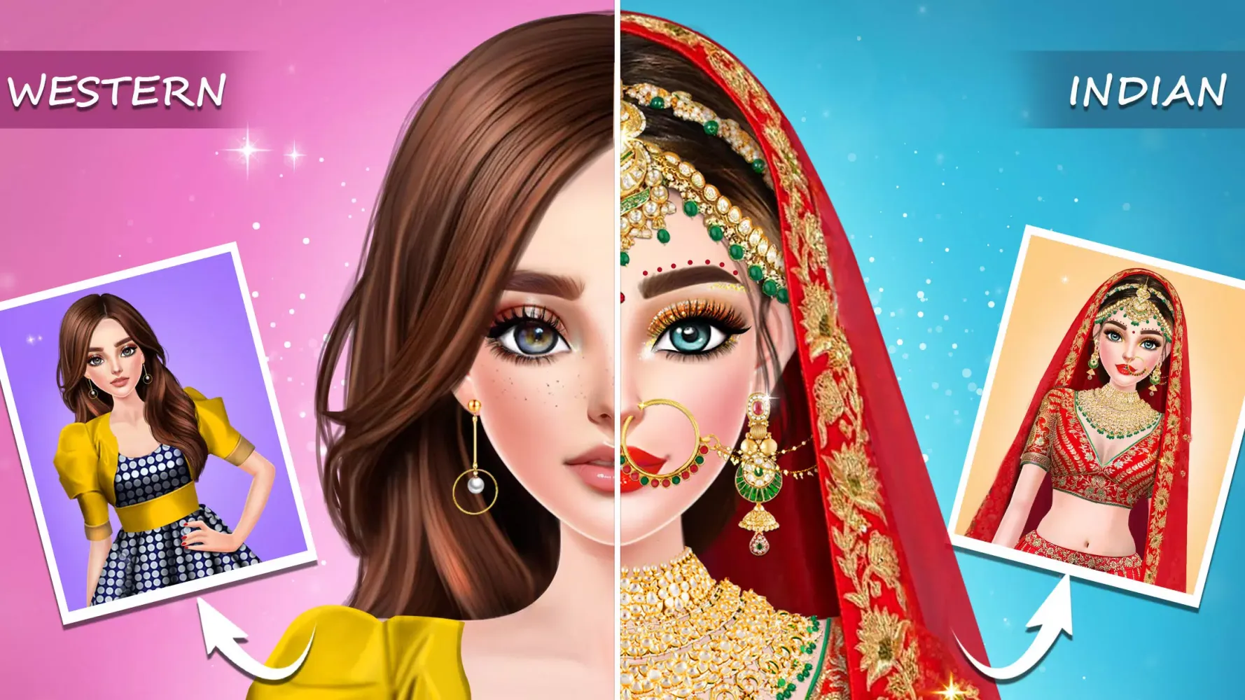 Capturas de tela do World Fashion Dress up Games