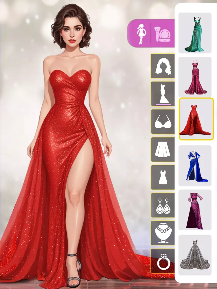 Capturas de tela do World Fashion Dress up Games