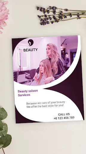 Capturas de tela do Flyers, Poster Maker, Design
