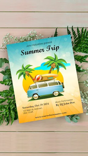 Capturas de tela do Flyers, Poster Maker, Design