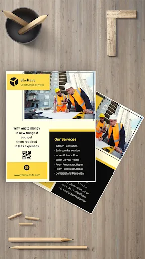Capturas de tela do Flyers, Poster Maker, Design