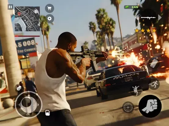Captures d'écran de Crime City : Gangster Fight iPad 