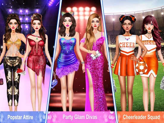 صور BFF Makeup And Dress Up Show iPad 