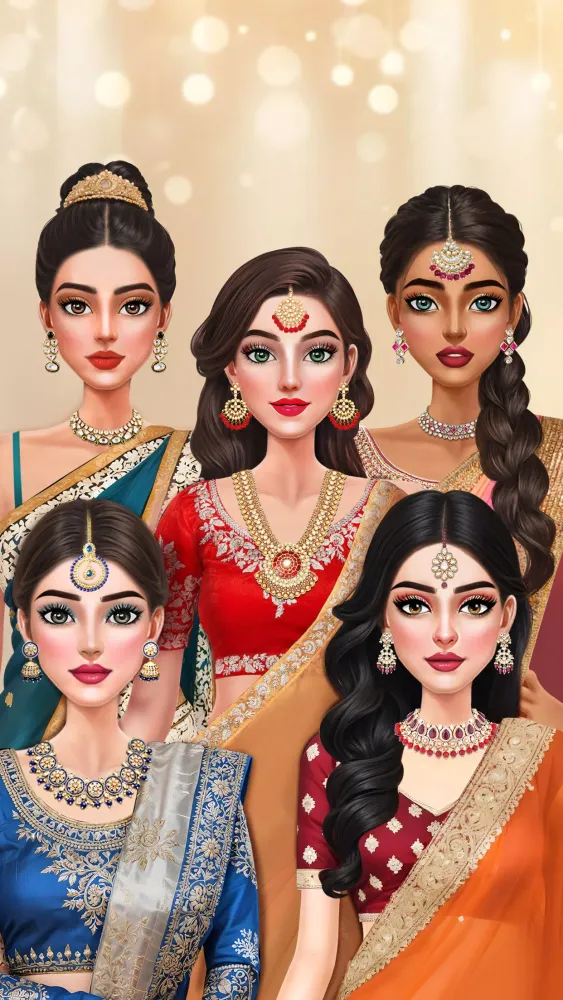 Fashion Makeup & Dress up Game Screenshots