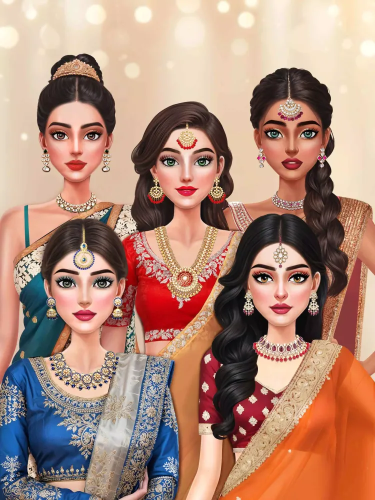 Fashion Makeup & Dress up Game Screenshots