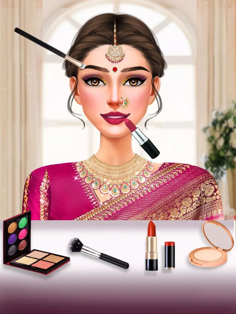 Fashion Makeup & Dress up Game Screenshots