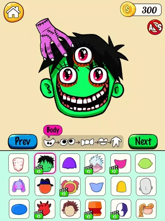 Captures d'écran de DIY Monster Playtime: Makeover iPad 