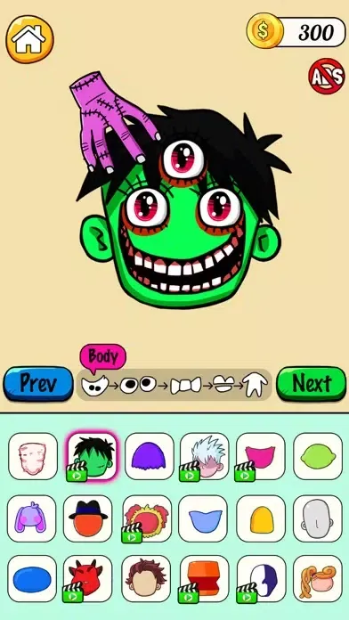 Captures d'écran de DIY Monster Playtime: Makeover
