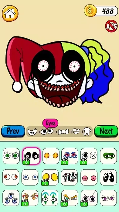 Captures d'écran de DIY Monster Playtime: Makeover