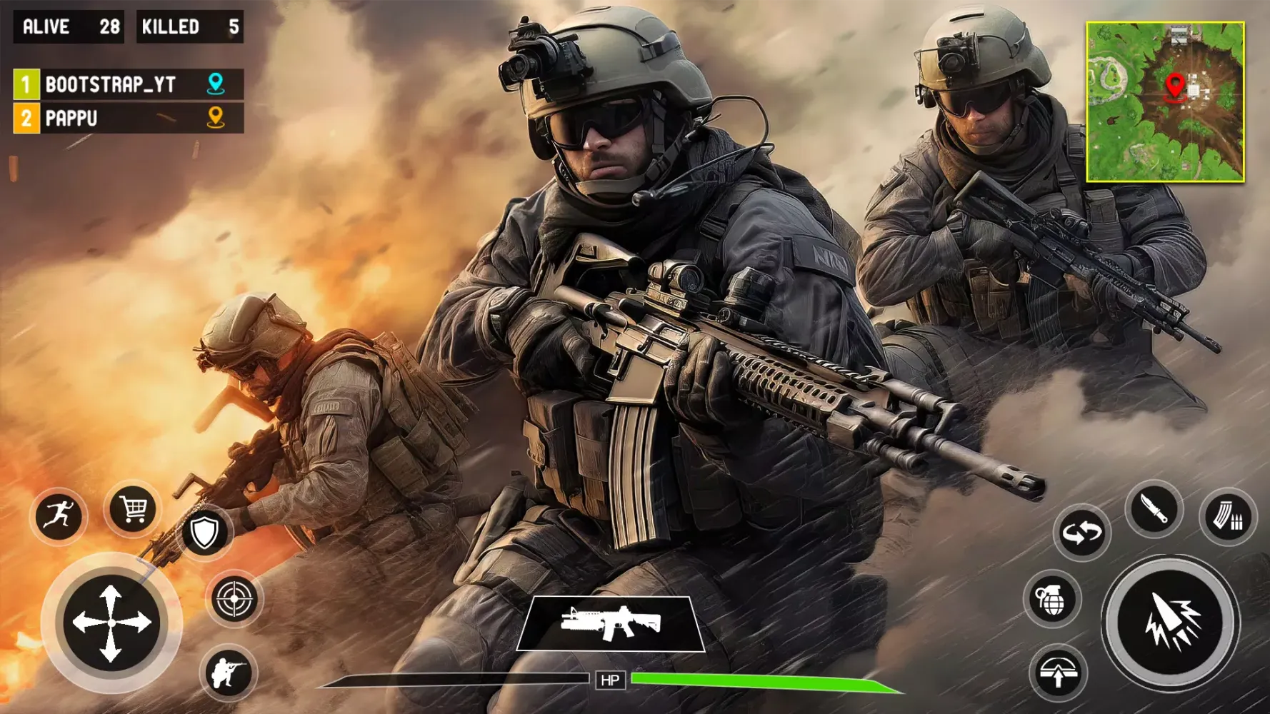 Captures d'écran de Modern Warfare: Elite Forces