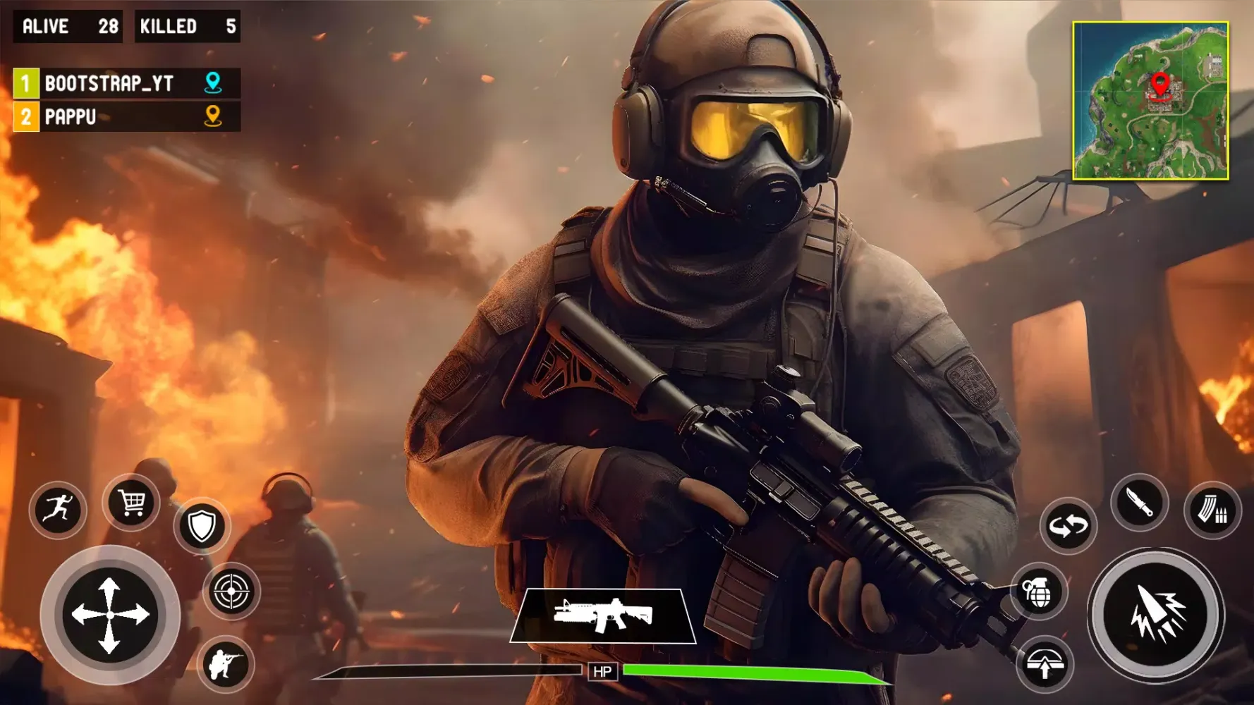 Captures d'écran de Modern Warfare: Elite Forces