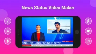 Скриншоты Breaking News Video Maker