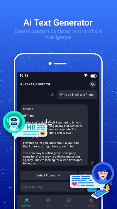 Capturas de pantalla de Chat Buddy - Open Chat Geni
