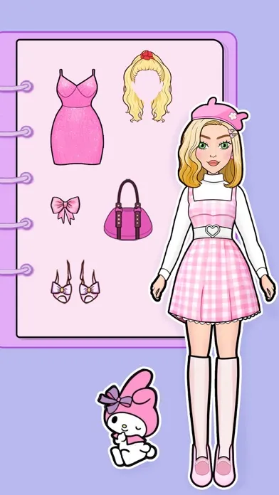 Paper Art Doll Fashion Games應用截圖