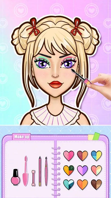 Paper Art Doll Fashion Games應用截圖
