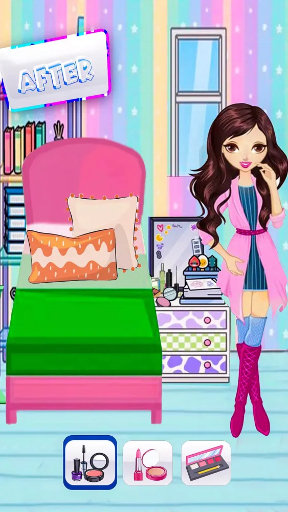 Paper Doll Diary Dress up Game Screenshots