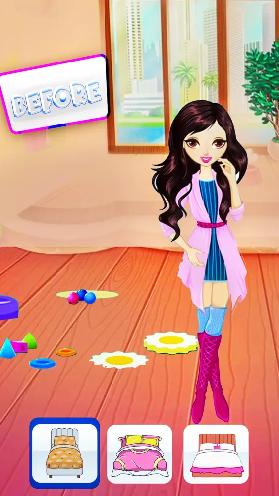 Paper Doll Diary Dress up Game Screenshots