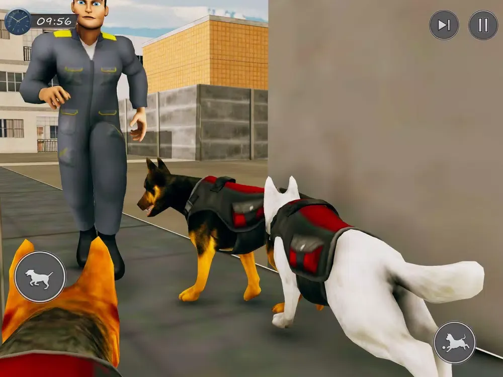 Screenshot di US Police Dog City Security 3D iPad 