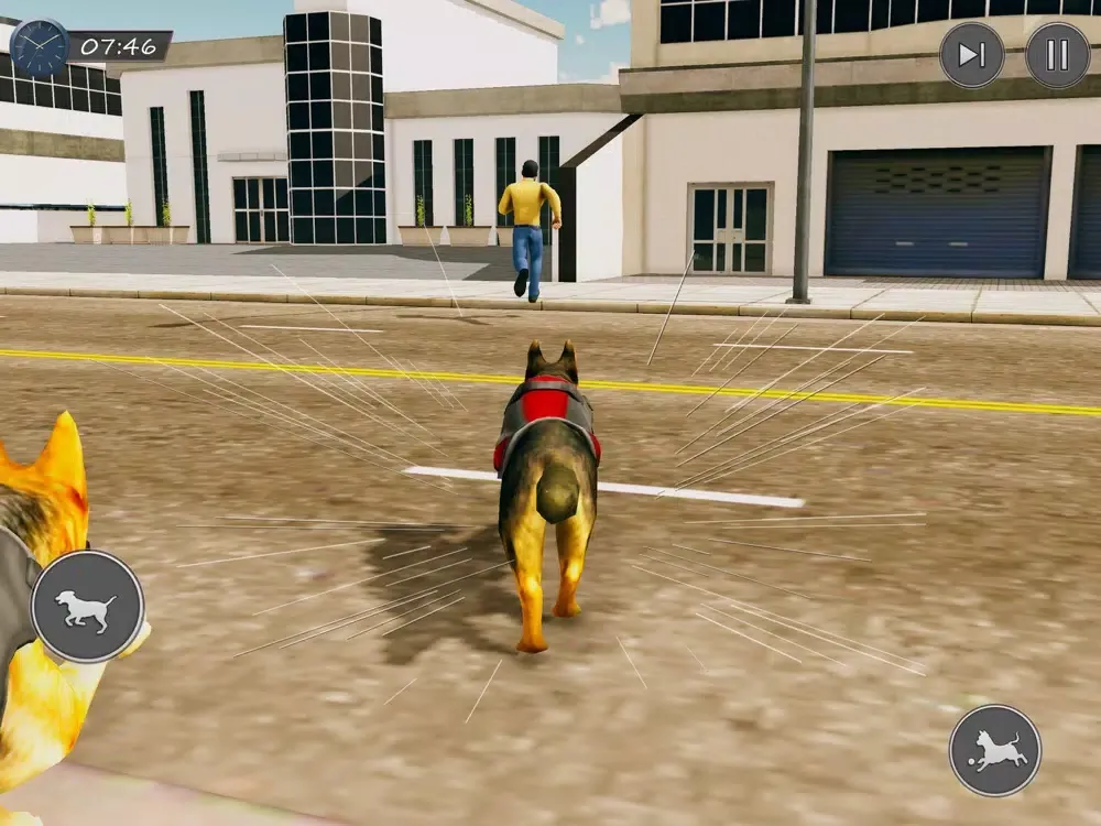 Screenshot di US Police Dog City Security 3D iPad 