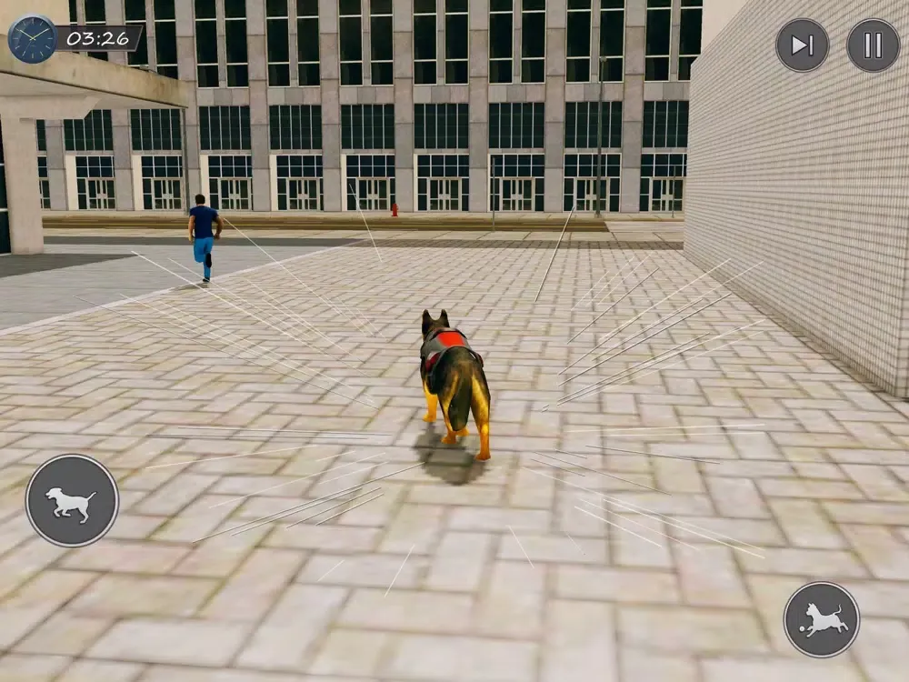 Screenshot di US Police Dog City Security 3D iPad 