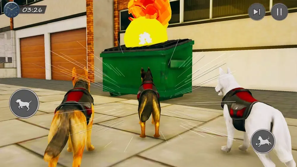 Screenshot di US Police Dog City Security 3D