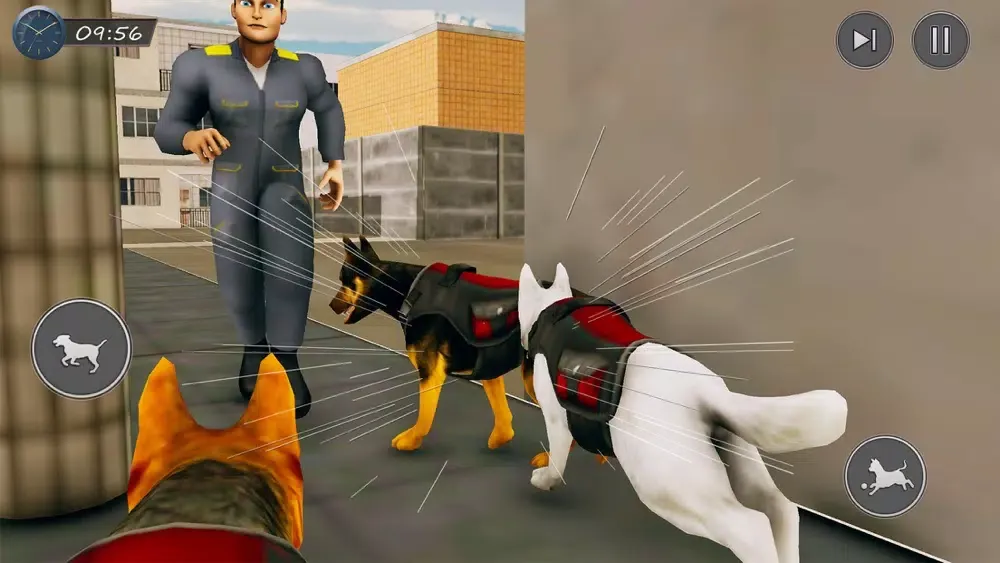 Screenshot di US Police Dog City Security 3D