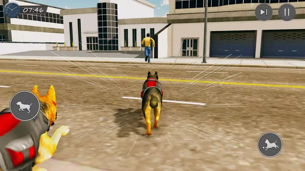 Screenshot di US Police Dog City Security 3D