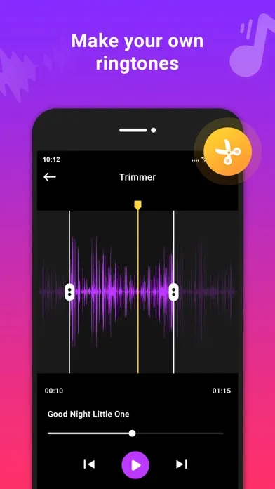 Ringtone Maker - create tones应用截图