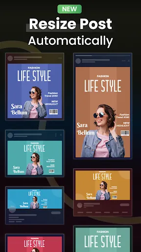 Social Media Post Maker Screenshots