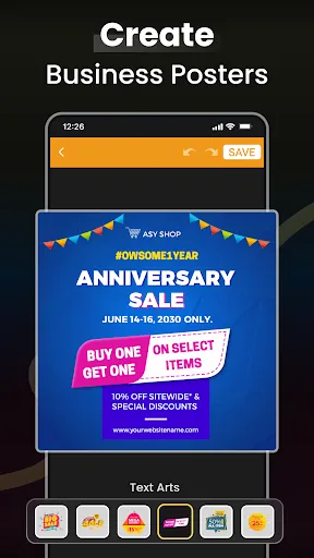 Social Media Post Maker Screenshots