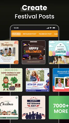 Social Media Post Maker Screenshots