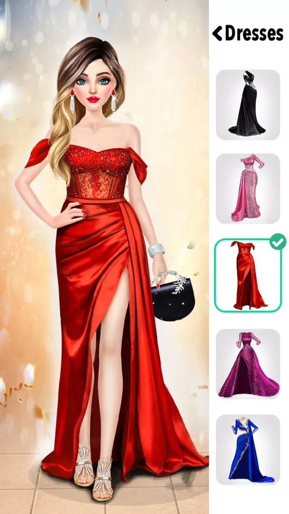 Model Stylist Makeup Dress up Screenshots