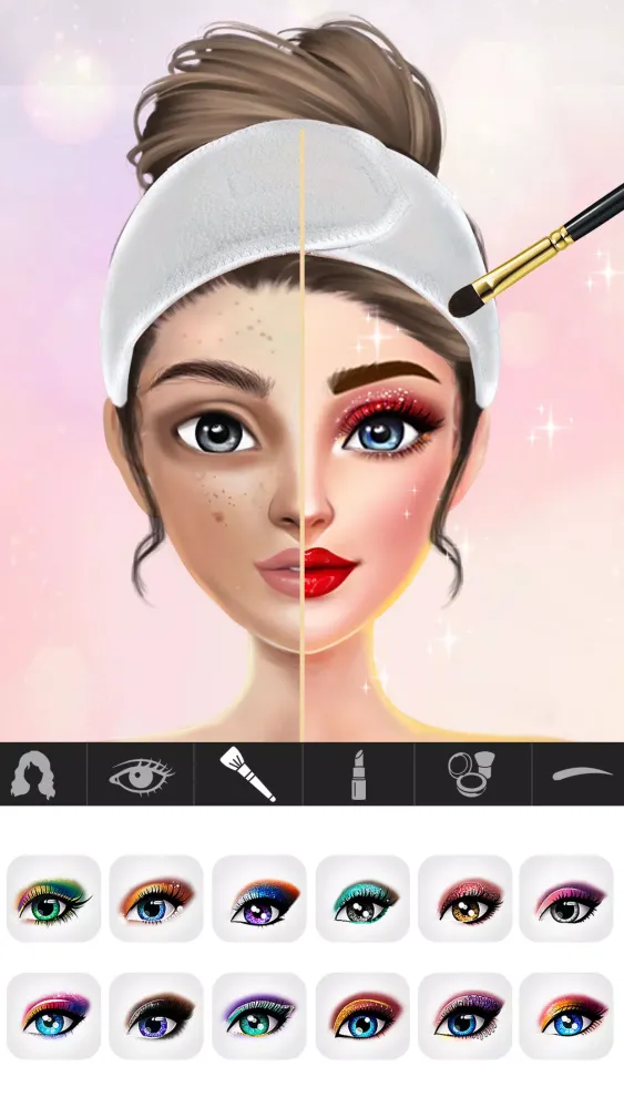 Model Stylist Makeup Dress up Screenshots