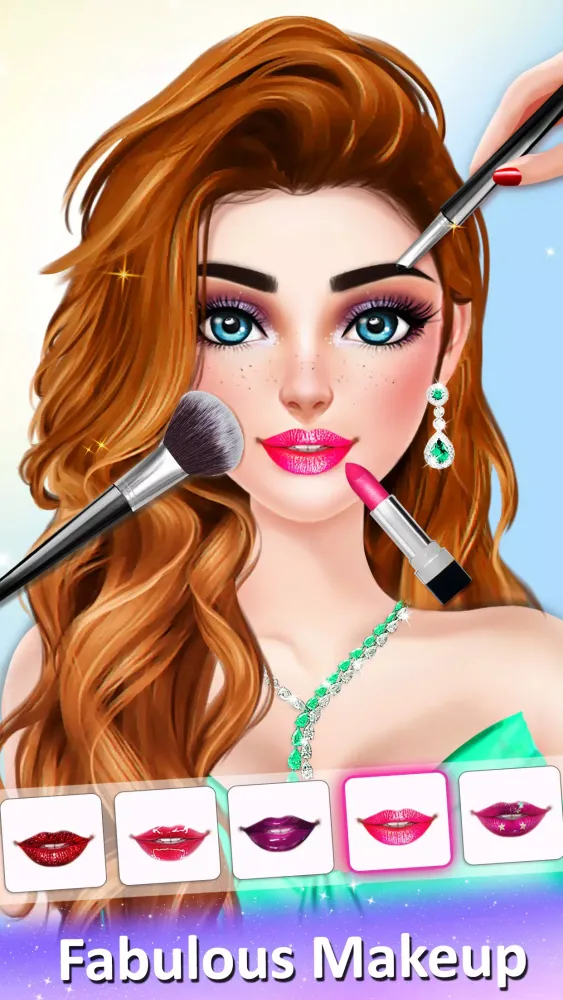 Model Stylist Makeup Dress up Screenshots
