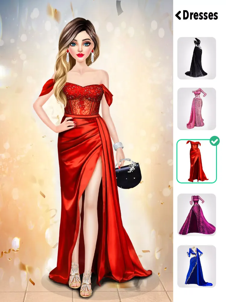 Model Stylist Makeup Dress up Screenshots