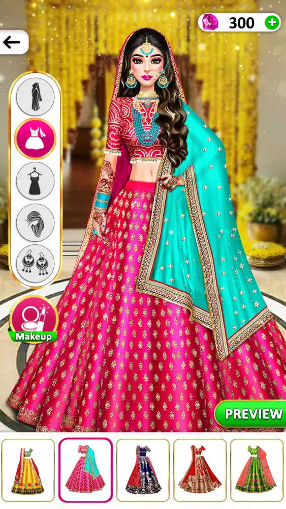 Screenshot di Indian Wedding Dress Up Games