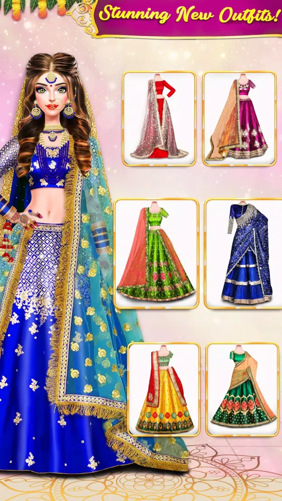 Screenshot di Indian Wedding Dress Up Games