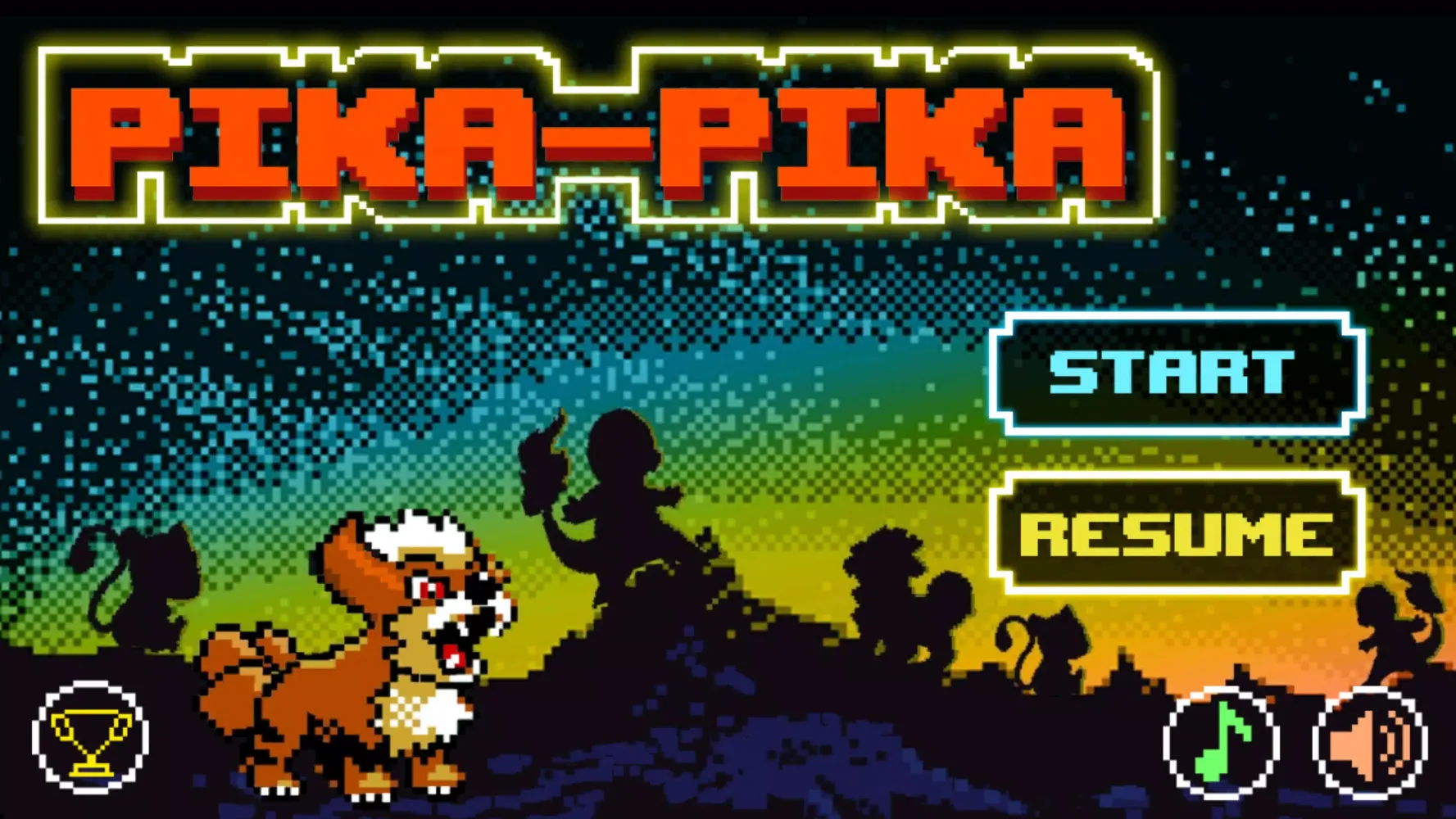 Pikachu 8bit Onet应用截图
