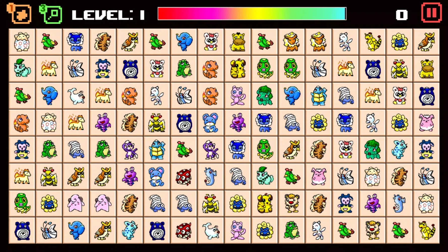 Pikachu 8bit Onet应用截图