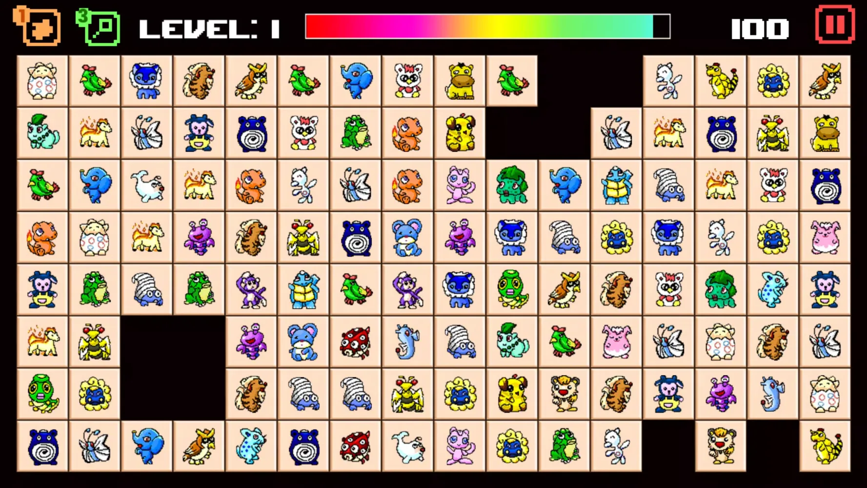 Pikachu 8bit Onet应用截图
