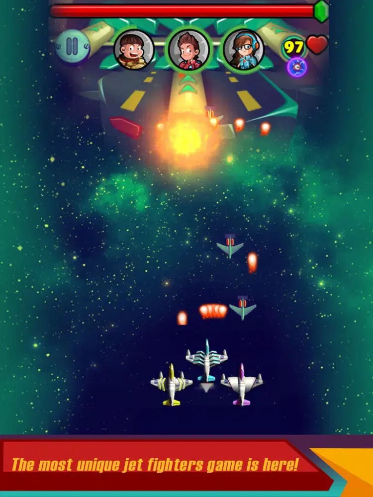 ภาพหน้าจอของ 3 Fighters iPad 